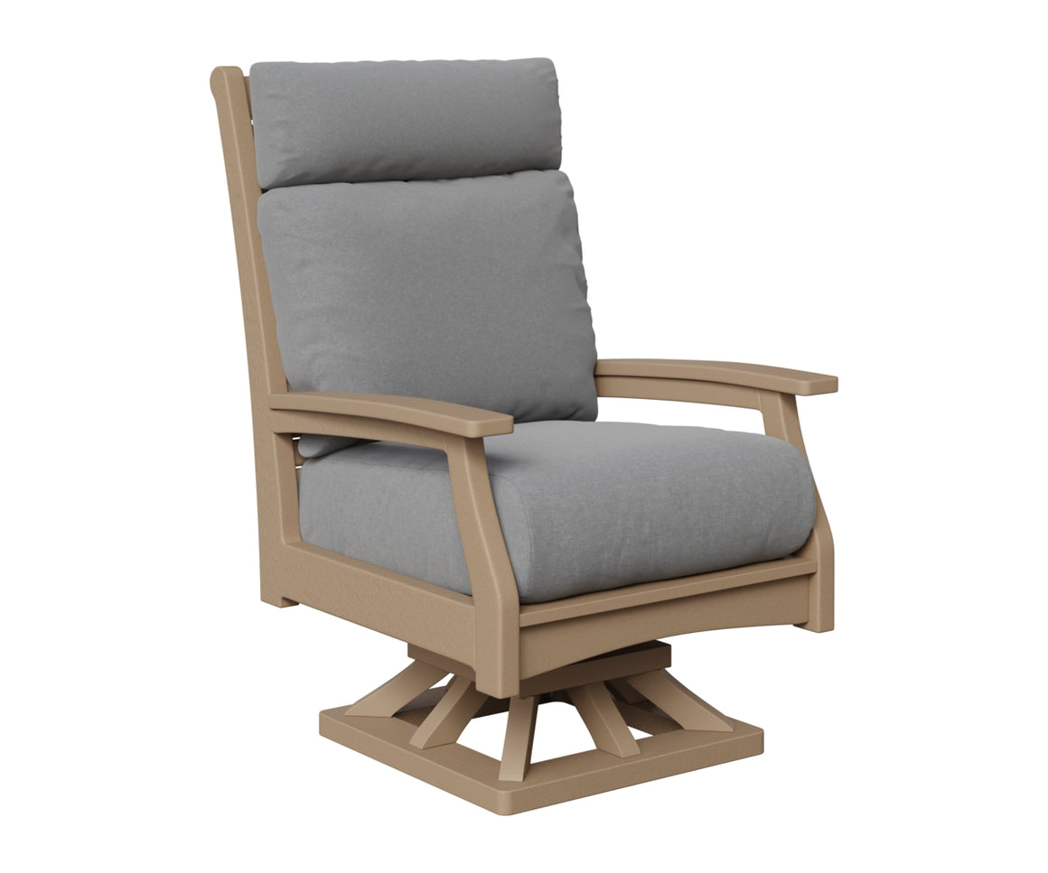 Classic Terrace High Back Swivel Rocker | Berlin Gardens – Outdoor ...